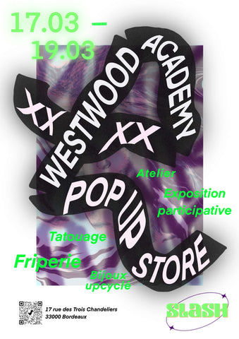 westwood academy - pop up store Bordeaux