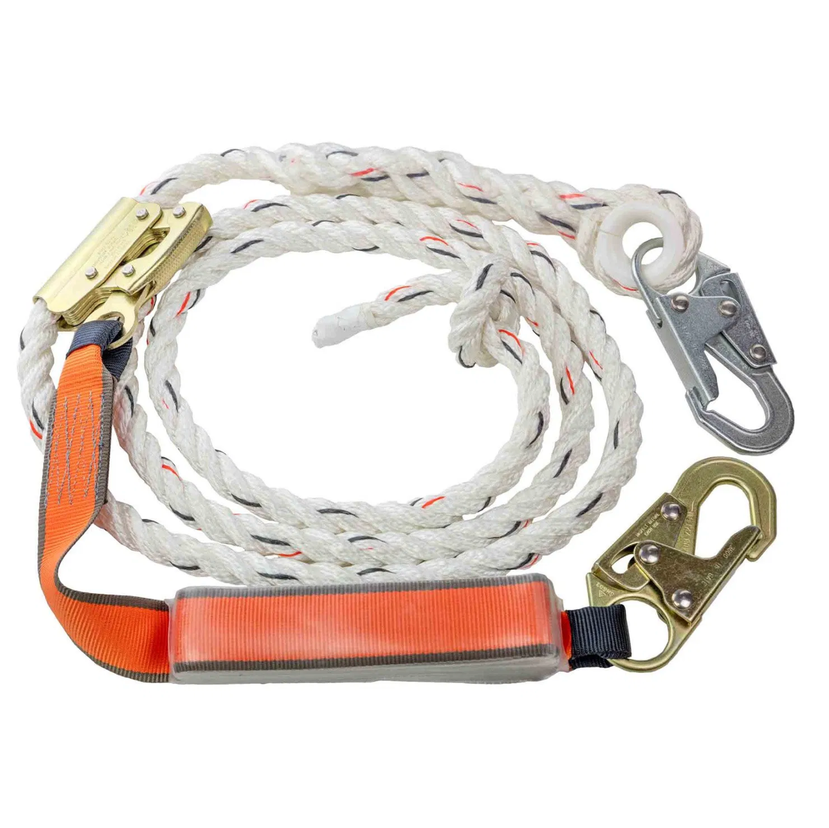 Vertical Lifeline Rope W/Snap Hook – Safe Rescue