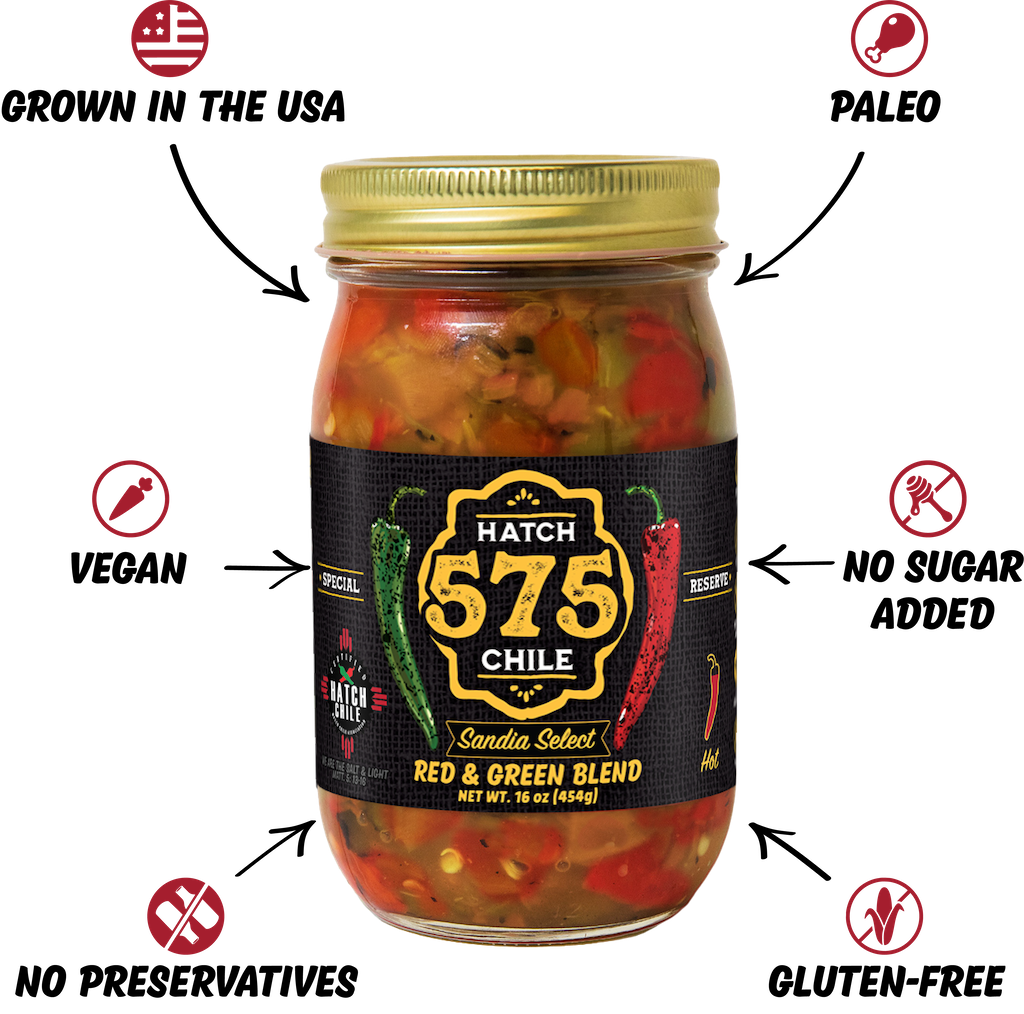 575 Sandia Select Hatch Red & Green Blend Chile (Hot) - Fresh Chile product image