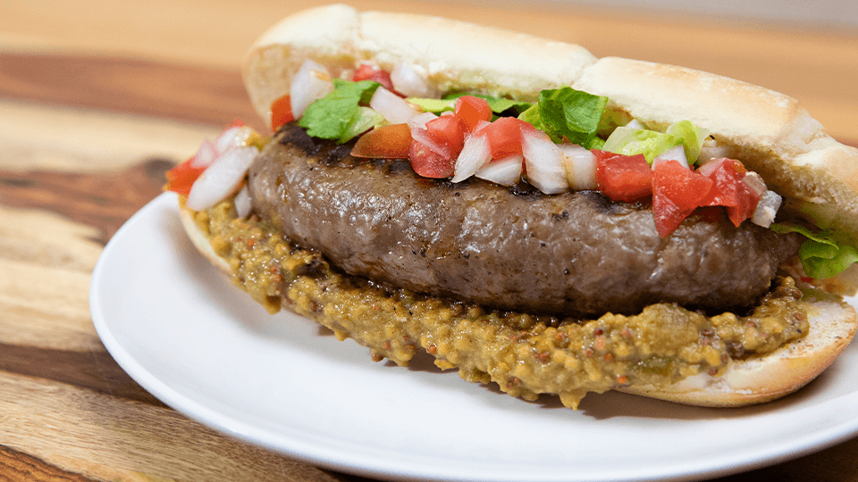 Grilled Bratwurst with Hatch Chile