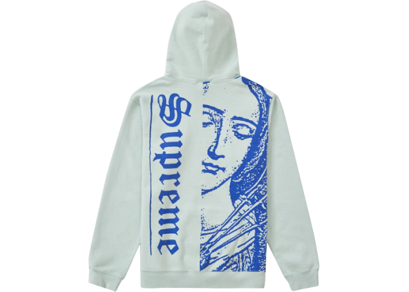 mint supreme hoodie