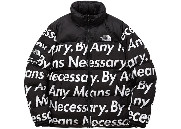 supreme north face nuptse