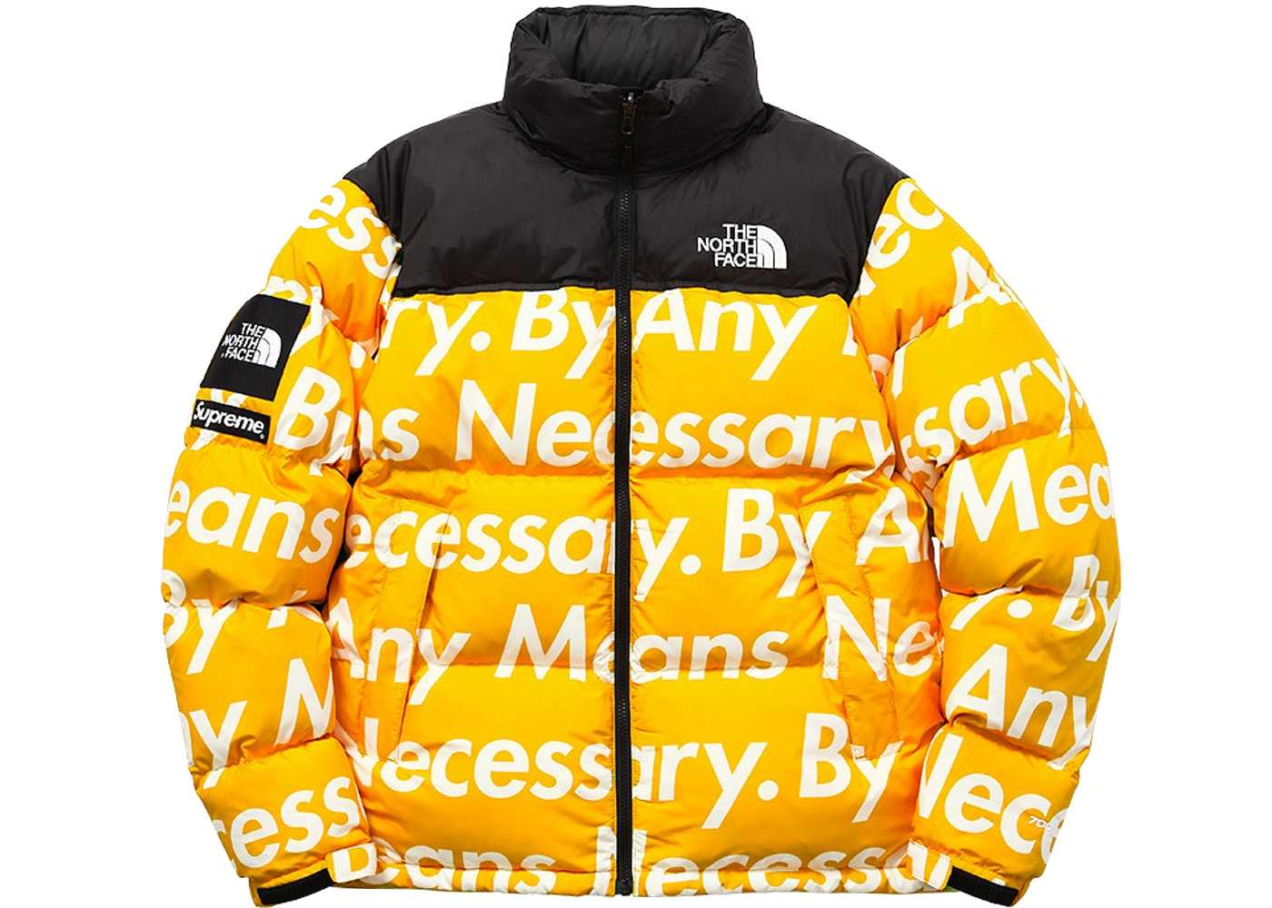 supreme x north face jacket by any means necessary