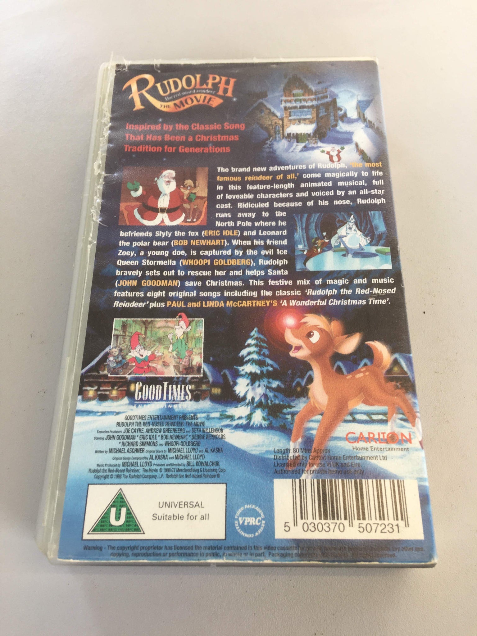Vhs Rudolph The Red Nosed Reindeer The Movie Pal Lootbots