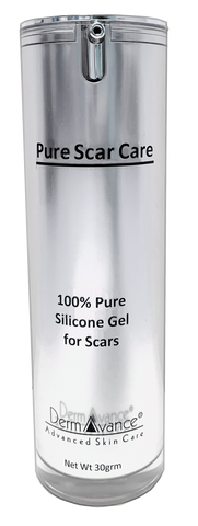 Container of Pure Scar Care Product