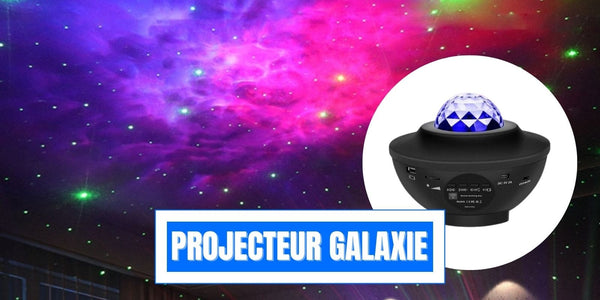 Projecteur d'étoiles à LED Veilleuse - Projecteur de planétarium 7 en 1 -  Lampe de