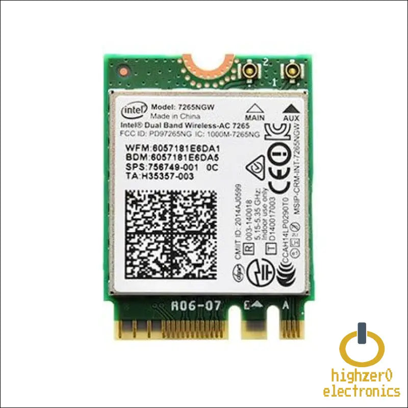 Legacy M.2 Wi-Fi Adapter for Intel 7265 Wireless-AC | 867Mbps WiFi with Bluetooth 4.0 | 2.4GHz & 5GHz Network Card | 7265NGW