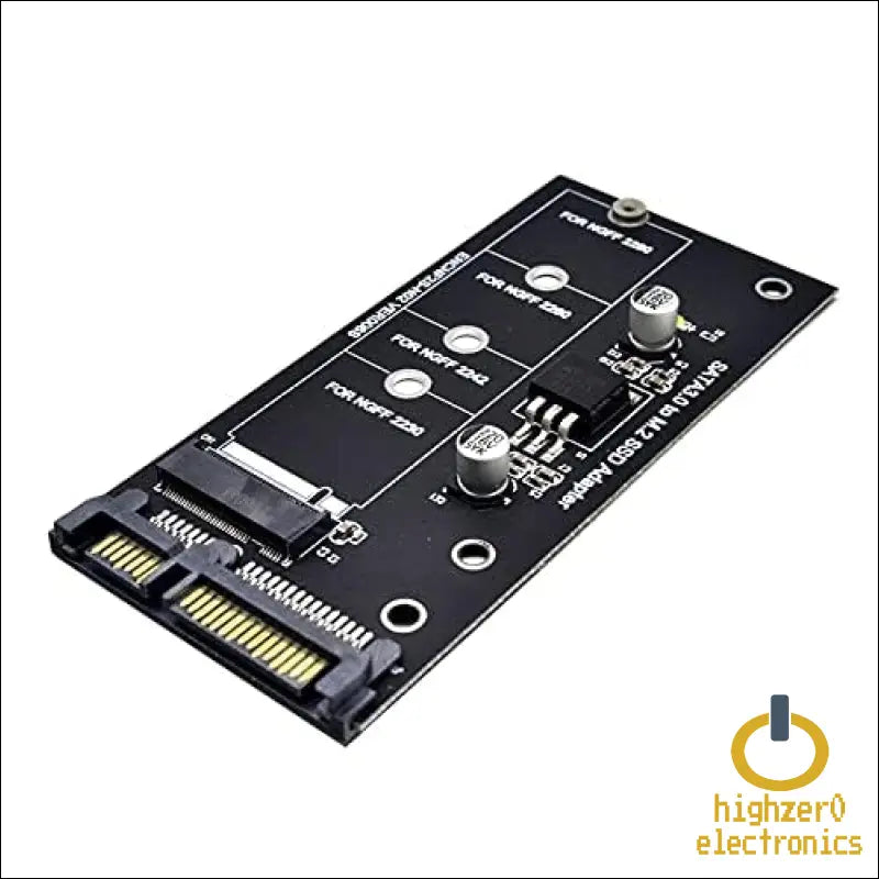 NGFF M.2 Adapter M2 SATA3 Raiser M.2 to SATA Adapter SSD M2 to SATA Expansion Card B Key Suppor 30/42/60/80mm