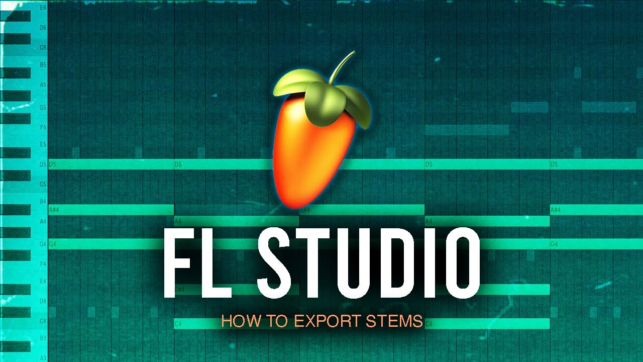 FL STUDIO BEGINNER • HOW TO EXPORT SONGS [WAV MULTITRACKS]