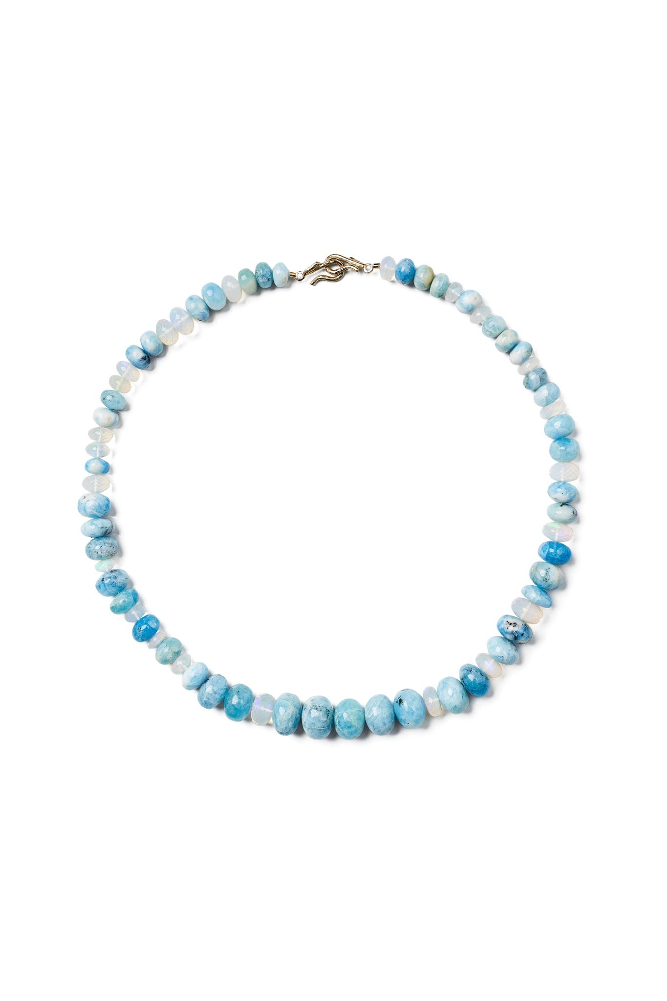 Hackmanite and Opal Necklace