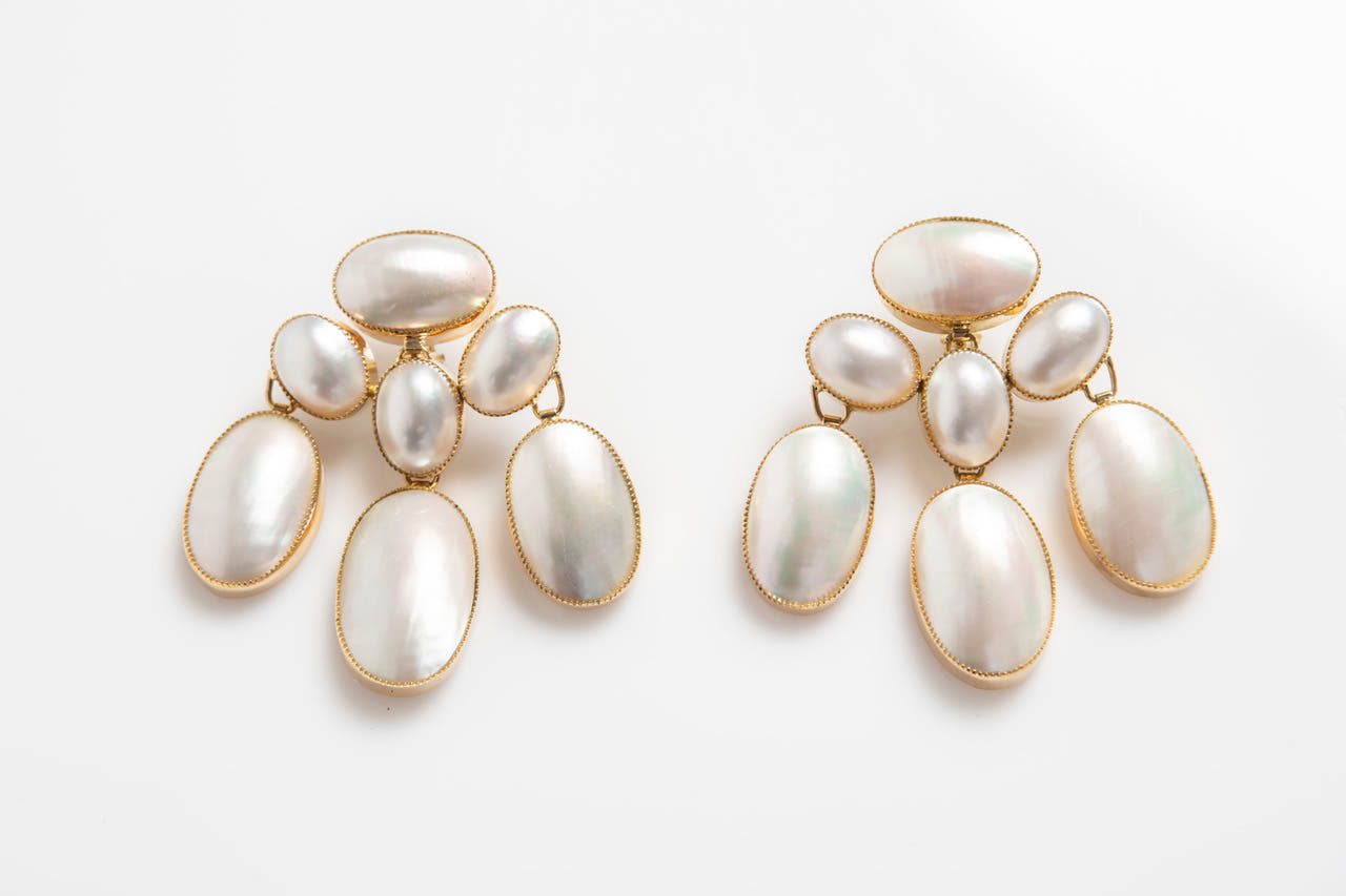Mabe Pearl Earrings image