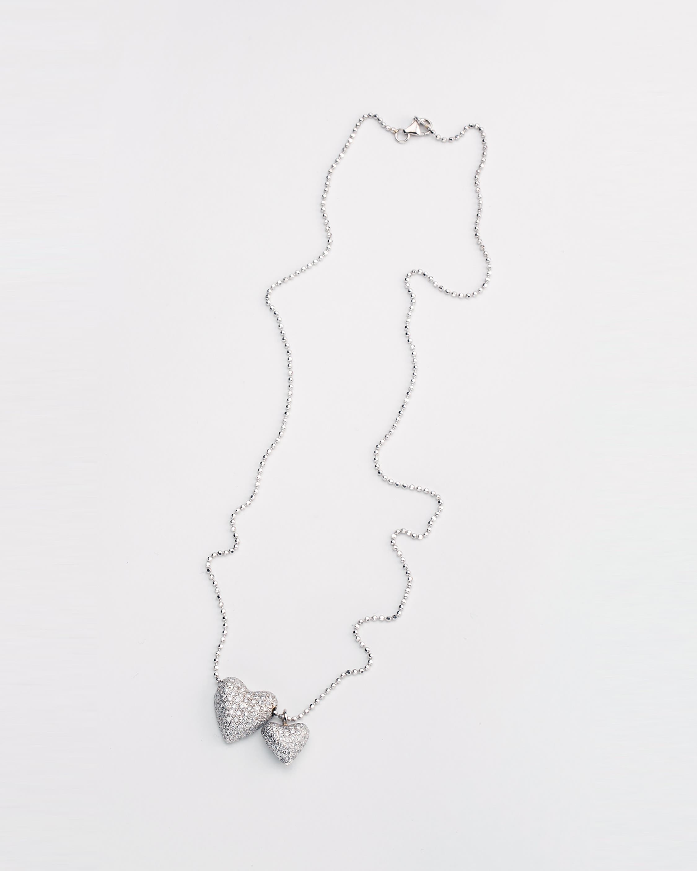 Two Hearts Necklace image