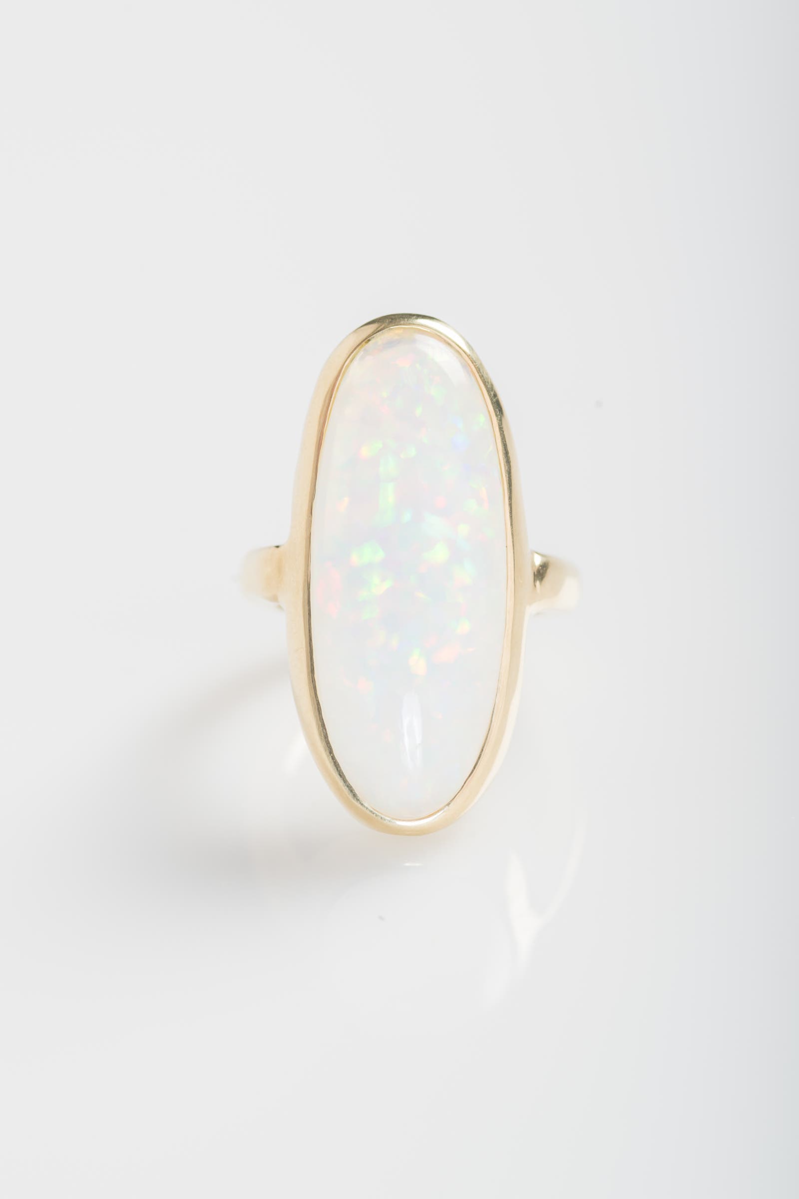 Opal and Gold Ring image