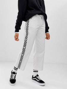 vans checkered trousers