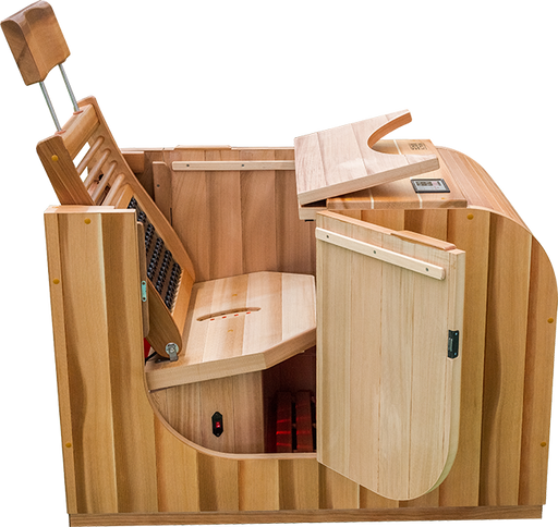 schieten jam bod Health Mate Essential Lounge- 1 Person Portable Far Infrared Sauna