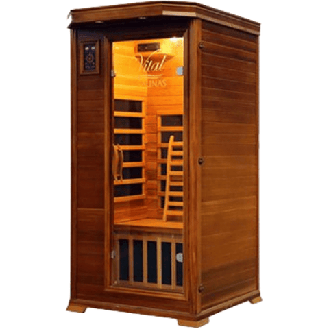 Vital Health Full Spectrum Elite Sauna (Canadian Red Cedar ...