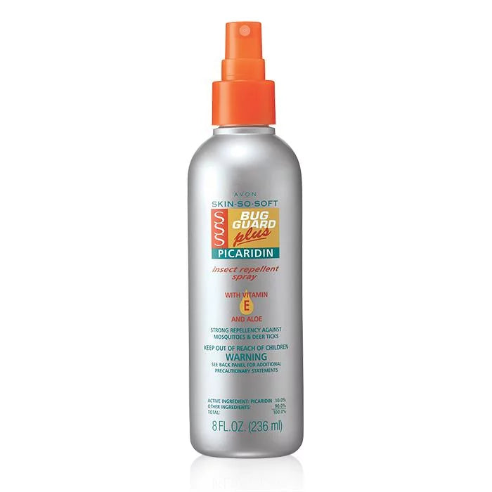 Avon Skin So Soft Bug Guard Plus Picaridin Pump Spray 8 oz.
