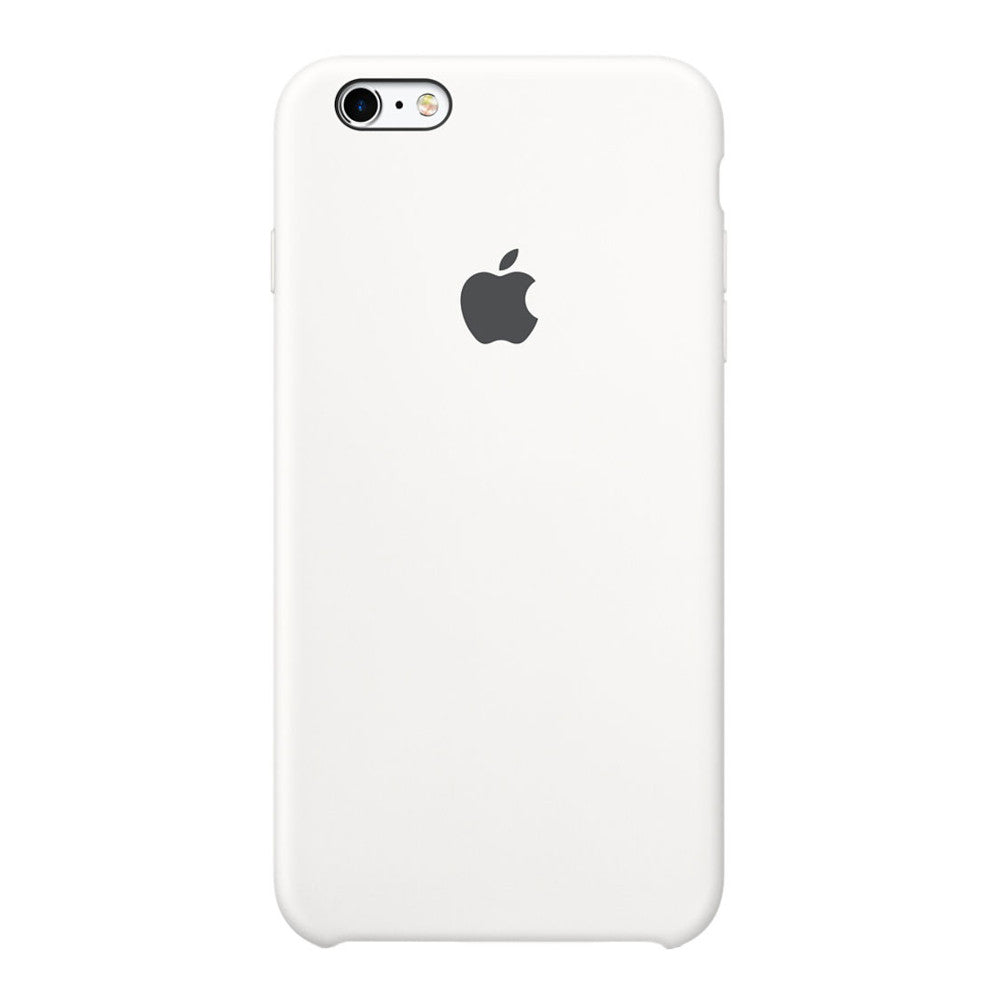 Photos - Case Apple iPhone 6s Plus Silicone  - White 