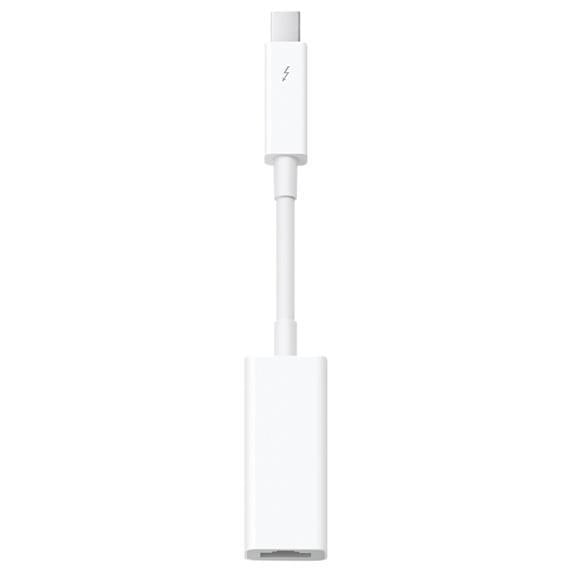 Photos - Cable (video, audio, USB) Apple Thunderbolt to Gigabit Ethernet Adapter 