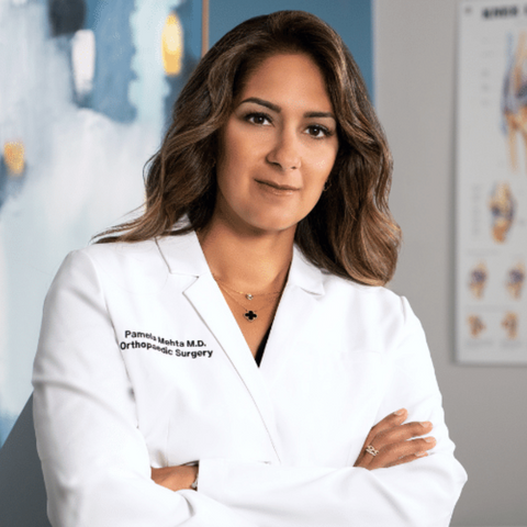 Dr. Pamela Mehta, Board-Certified Orthopedic Surgeon