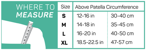 IT3 Performance ITB Sleeve Size Chart