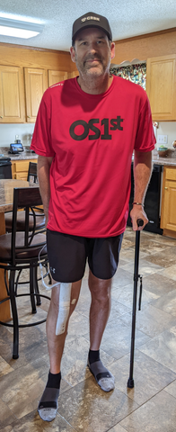Ben Bishop, ambassador after total knee replacement surgery | OS1st