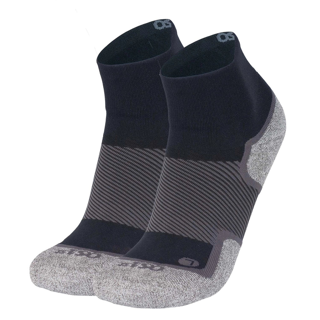 Scholl Flight Socks - Cotton Feel , Black , Size 9.5-12, 1 Pair