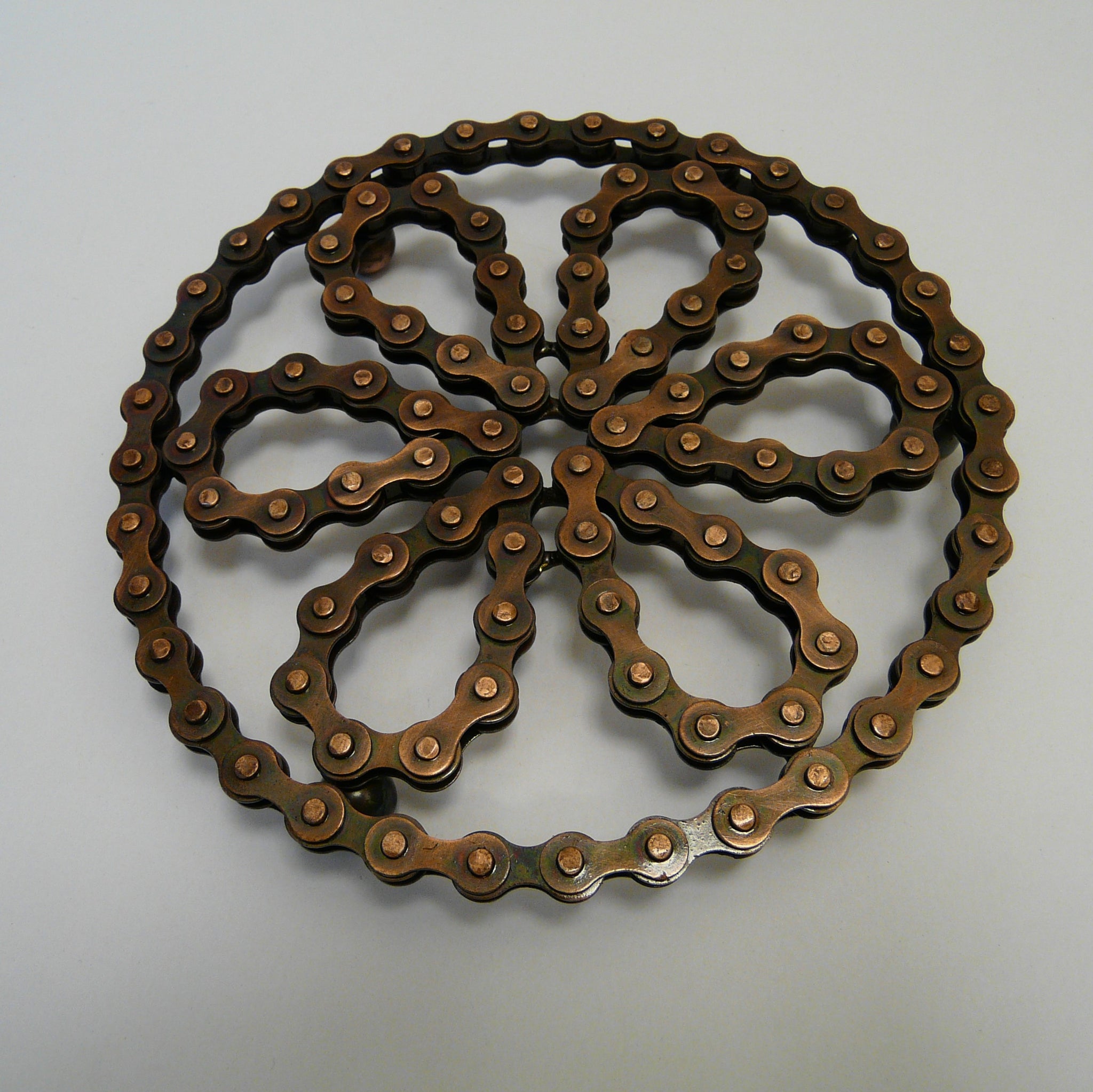 bronze bike chain