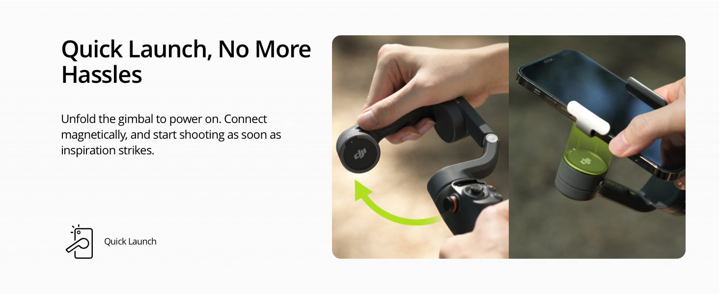 DJI Osmo Mobile 6 Smartphone Gimbal Stabilizer Extension Android & IOS for  Vlog | eBay
