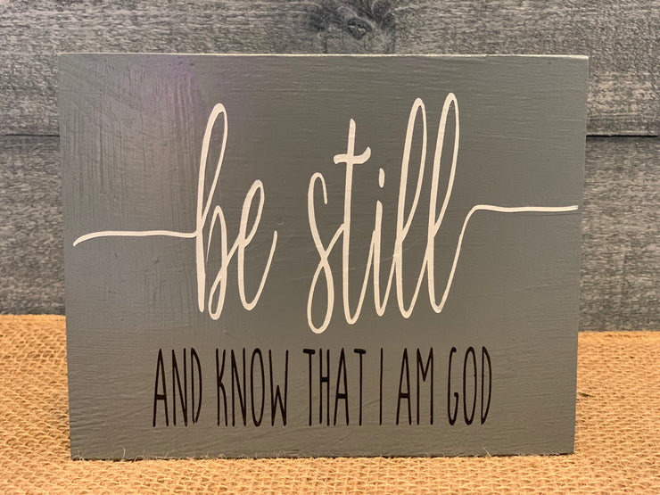 Be Still And Know That I Am God Root 937