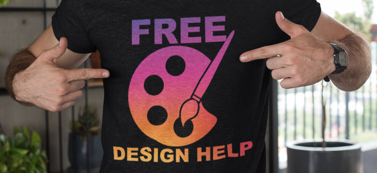 Free Design Help T-Shirt