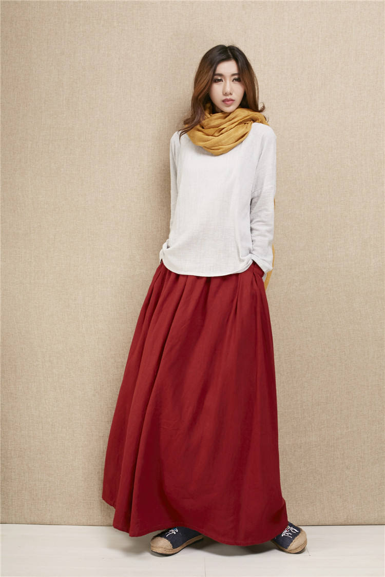 ankle length skirt