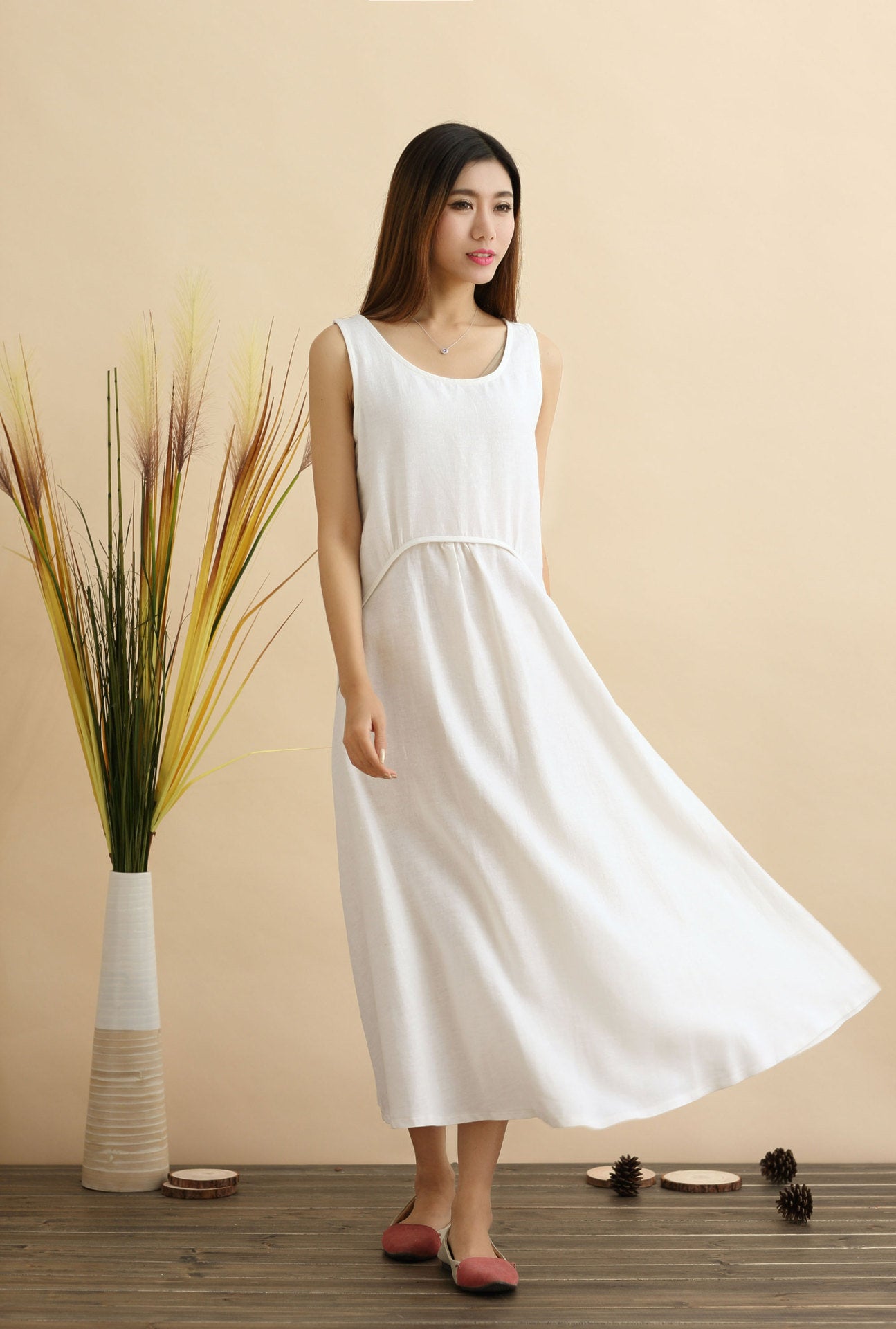 casual linen dresses for summer