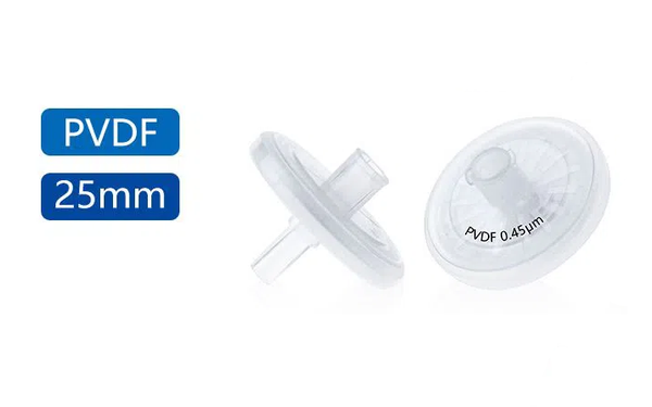 Sterile Syringe Filter Nylon Hydrophilic Filtration 0.22um Pore Size, 25mm  Membrane Diameter Sterile Nylon Membrane Individually Packed 20/pk by Labfil