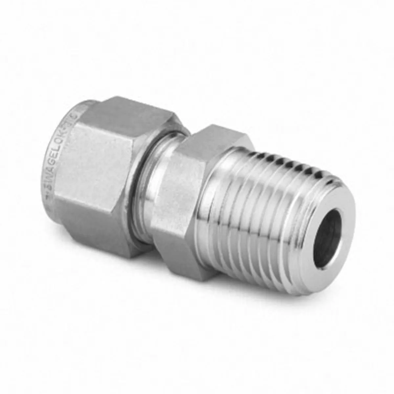 Swagelok SS-12M0-1-8 Stainless Steel Tube Fitting, Male Connector ...