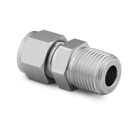 Swagelok SS-200-1-4 Stainless Steel Male Connector, 1/8 in. Tube OD x ...