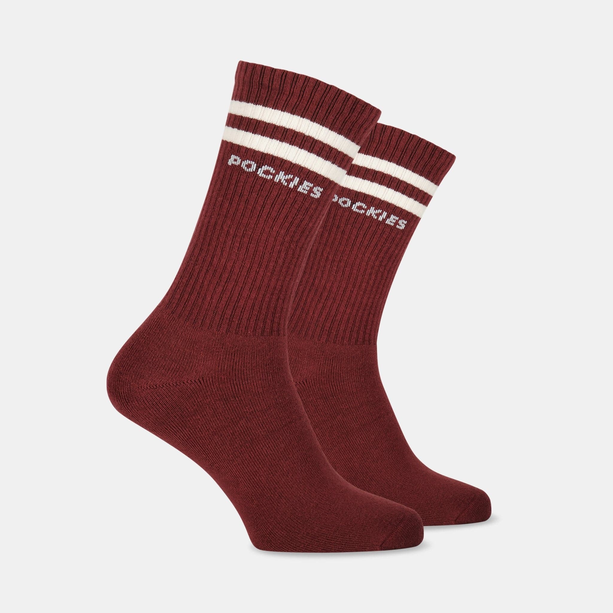 Burgundy Socks