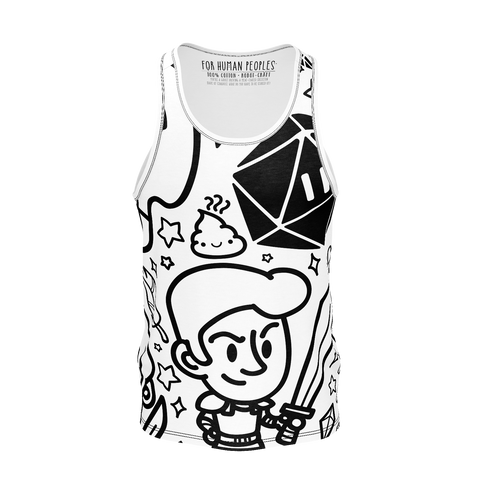 PIRATE DOPPELGANGER BATTLE!! #SORCERERFED_S2  MEN'S TANK TOP (SJ)