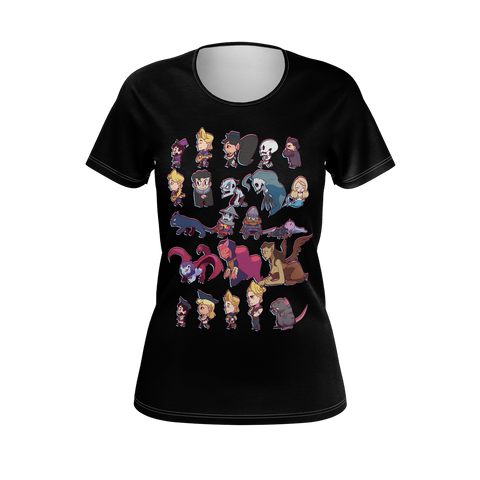 PIRATE DOPPELGANGER BATTLE!! #SORCERERFED_S2  WOMEN'S T-SHIRT (SJ)