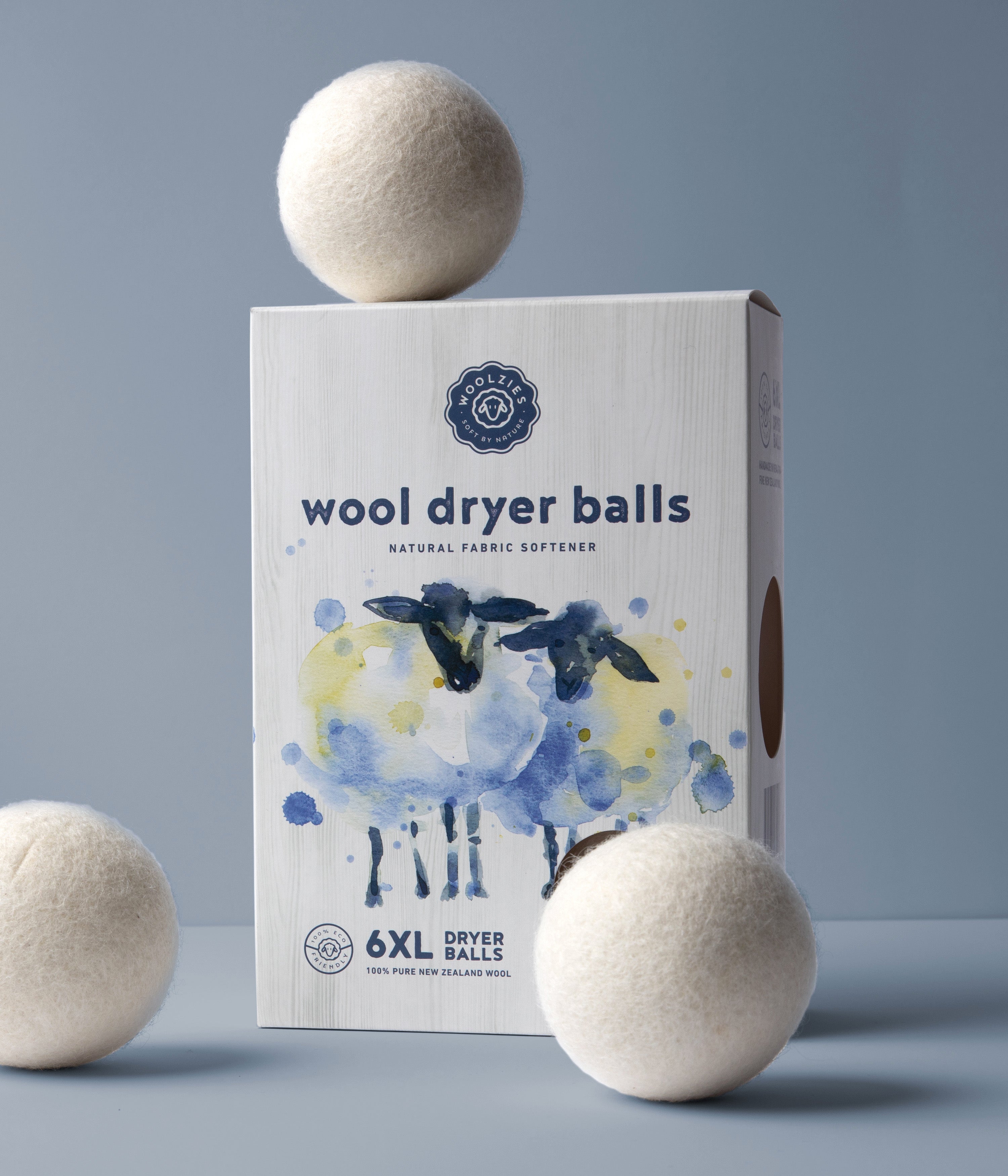 Wool Dryer Balls (6 Pack) - Bulk Apothecary