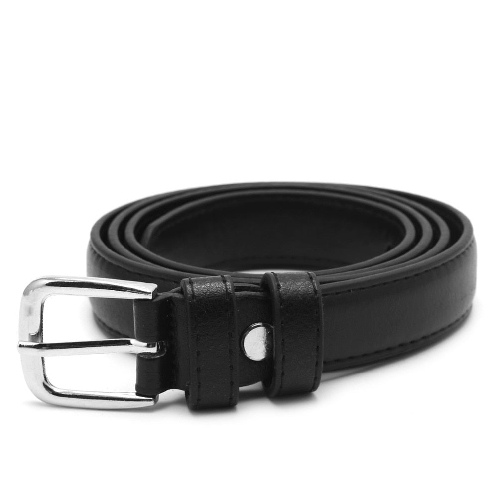 black leather belt for buckle