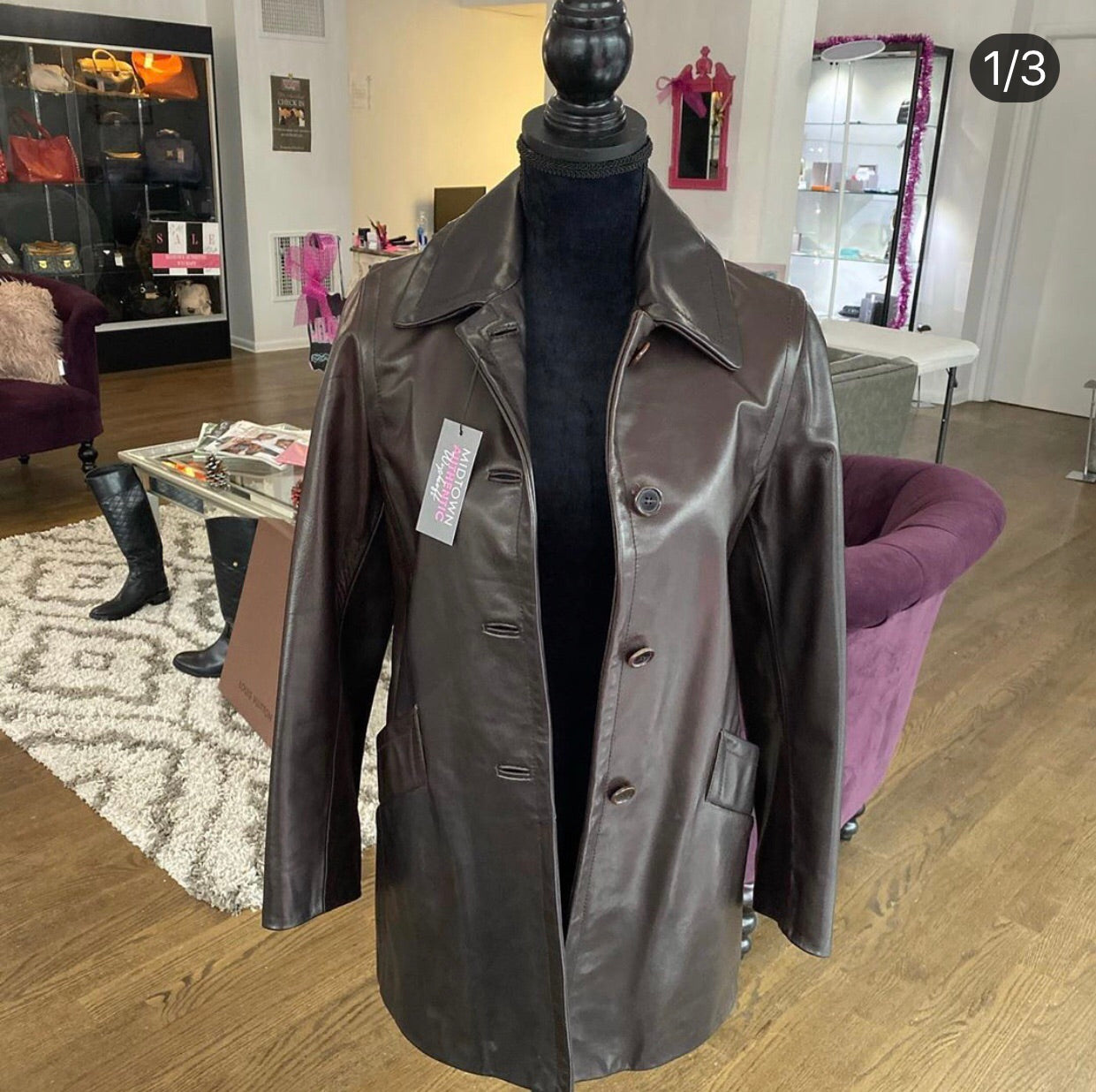 Prada Leather Jacket – Midtown Authentic Wyckoff