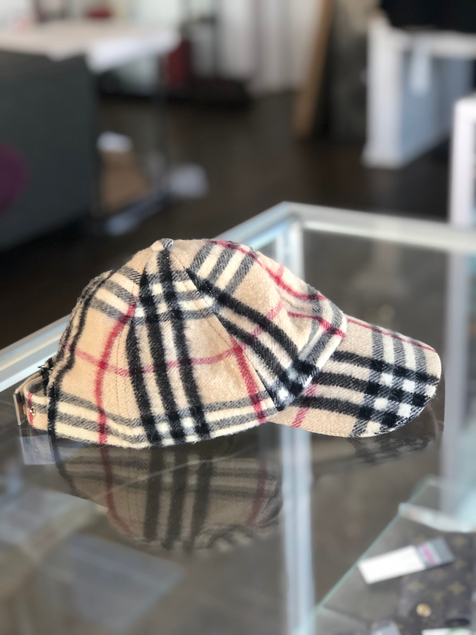 Burberry Cashmere Baseball Cap – Midtown Authentic Wyckoff