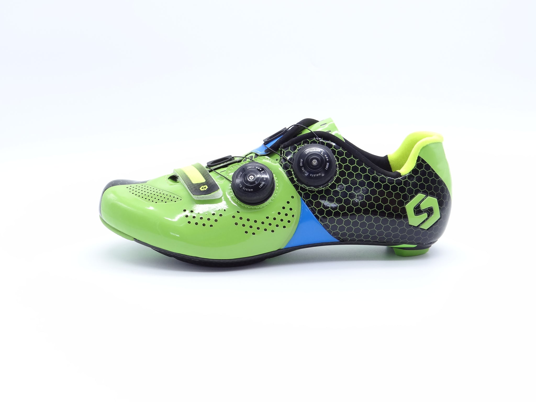 green road cycling shoes