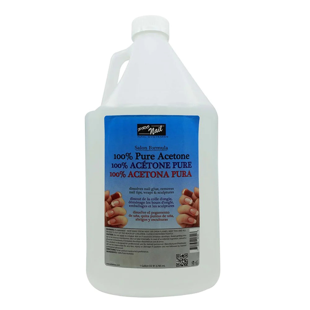  ProNail Pure Acetone 100% Galon