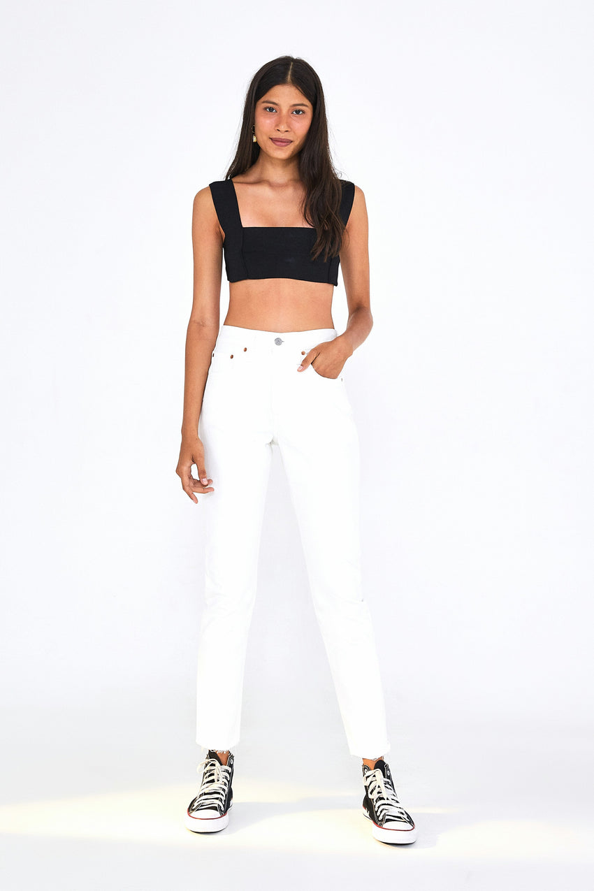 levis white skinny jeans