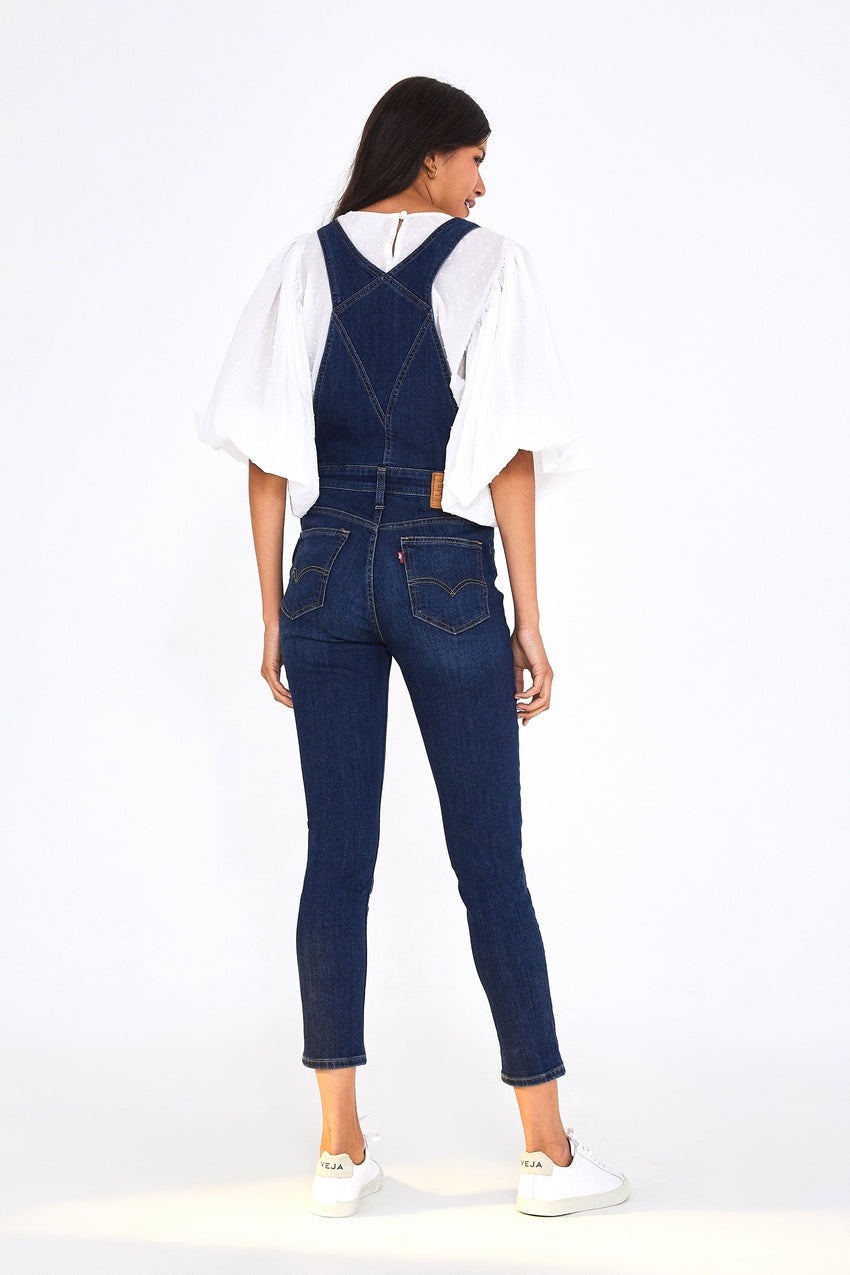 levi's skinny overalls