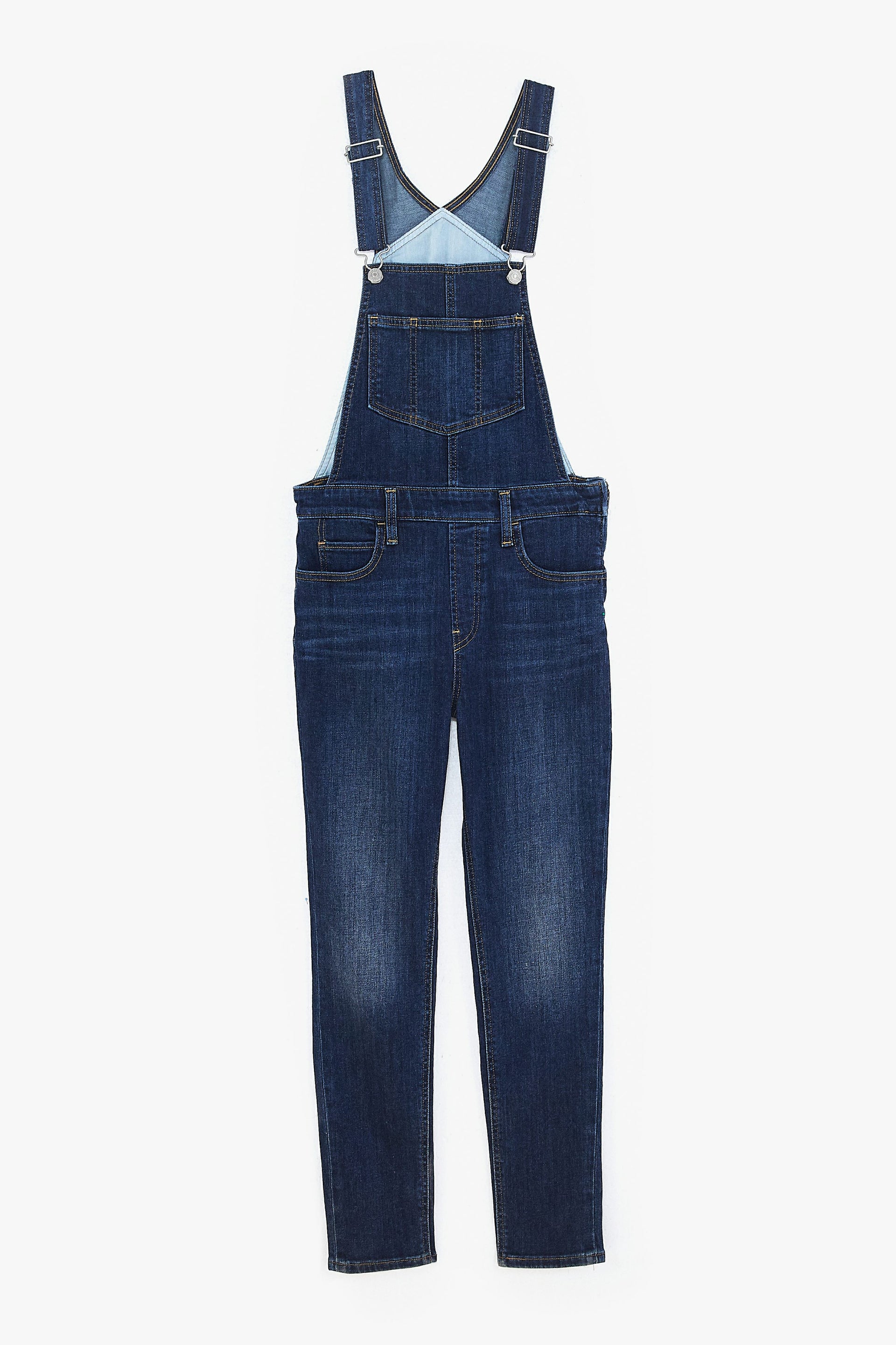 levi skinny overalls