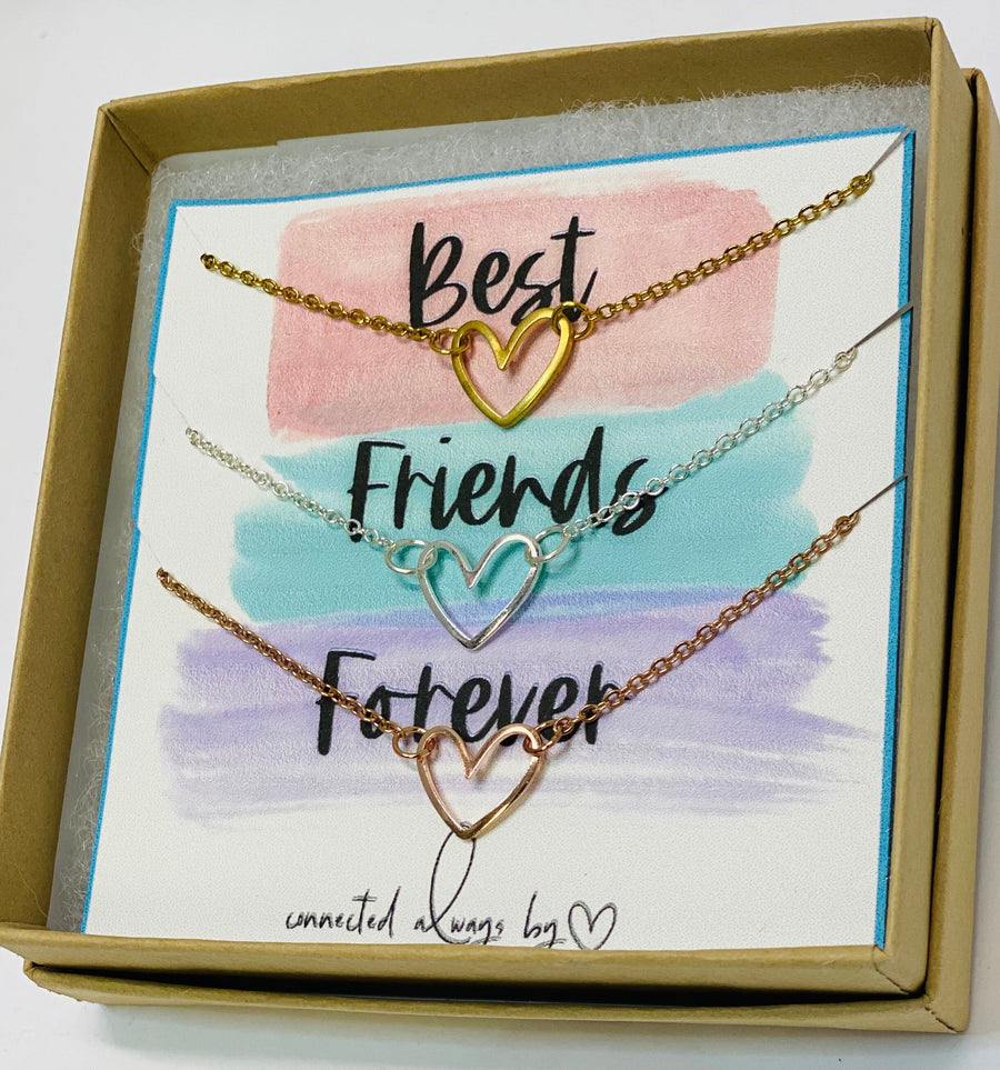 3 Best friends necklace, 3 Necklace set, 3 Sisters gifts, Sisters ...