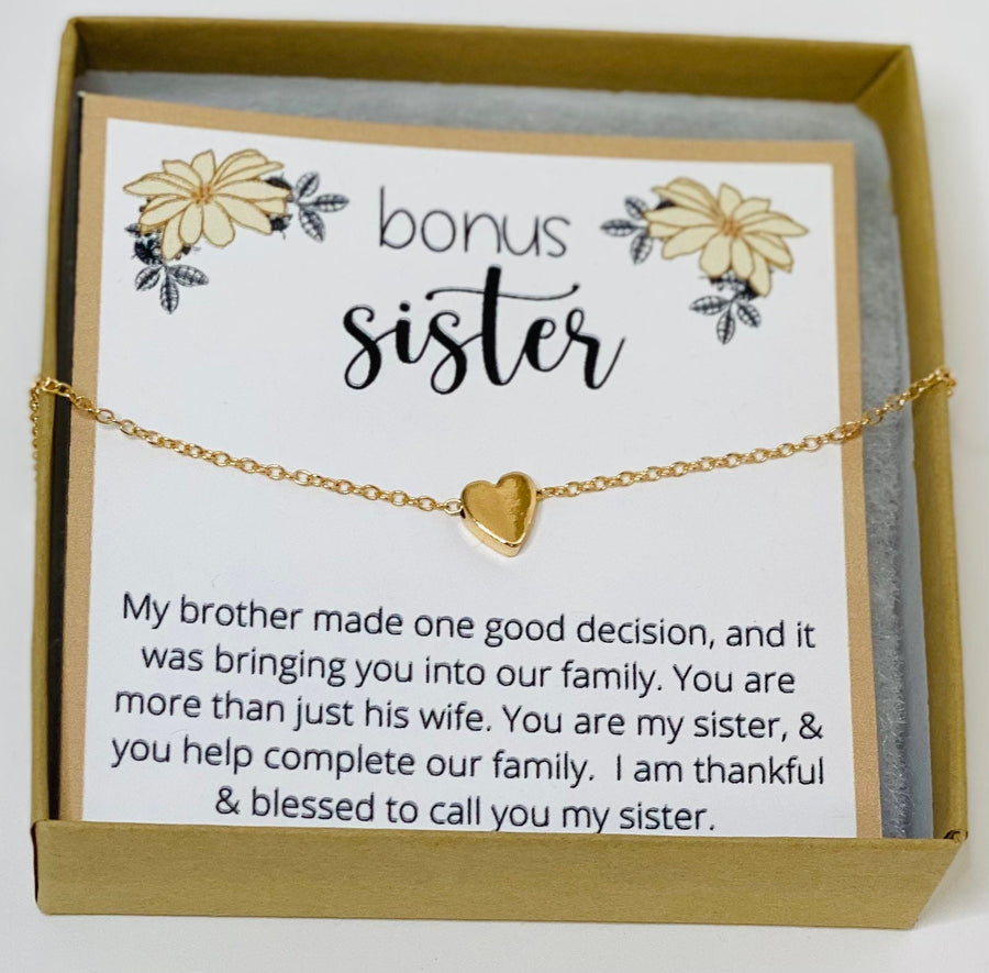 Like a sister to me gifts, Necklace gift, Sister in law necklace, Sist –  Little Happies Co